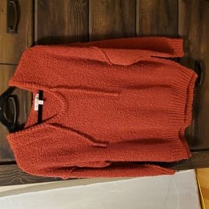 Love Tree Hoodie Sweater Size L Color Rust